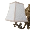Eliante Cloth Shade Wall Lights Mild Steel & Fabric Material Antique & Cream Finish
