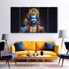 The Castle Decor Ram Ji Wall Painting Wooden Framed 27x48 Inch (Style 2)