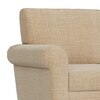 Oxford 2 Seater Fabric Sofa in Sandshell Beige Colour