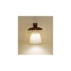 Whirl Brown Solid Wood Wall Lights