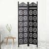 Cecil Solid Wood 4 Panel Room Divider
