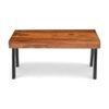 Mayfield Sheesham Wood Coffee Table In Teak Finish