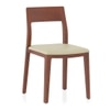 Dane Solid Wood Dining Table 6 Seater with 6 Clarke Solid Wood Dining Chairs (Finish: Honey, Colour: Cream Leatherette)
