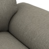 Adelaide Premium 3 Seater Fabric Sofa in Mist Brown Colour