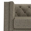 Windsor Premium 2 Seater Fabric Sofa in Mist Brown Colour