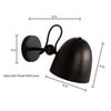 Sindig Swivel Wall Sconce By Shoppeefry