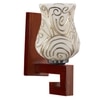 Devansh Solid Wood Electric Wall Light in Multi Colour with Multi Shade Count of 1 Light
