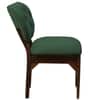 Twilight Solid Wood Accent Chair in Gold Colour