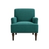 Terren Boucle Fabric Lounge Chair in Green