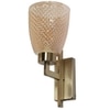 Eliante Modern Wall Lights Mild Steel & Glass Material Antique & Champaign Finish