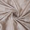Beige Floral Cotton 400 Tc Flat Single Bed Size Bedsheet With 2 Pillow Covers