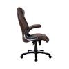 Adiko High Back Exceutive Chair In Brown