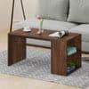 Tayvue Engineered Wood Coffee Table in Brown Maple Finish