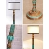 Devansh Wooden Floor Lamp