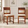 Rangrez Sheesham Wood Dining Chairs in Honey Oak Finish Set of 2