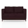 Florence Premium 2 Seater Fabric Sofa in Deep Plum Velvet Colour