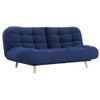 Bonnes 3 Seater Sofa Cum Bed In Navy Blue Color