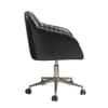Doe Buck Colm Modern Black Leatherette Office Chair