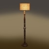 Devansh Wooden Floor Lamp