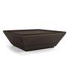 Taarkashi Rectangular Solid Wood Coffee Table In American Walnut Finish