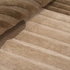 Handmade Wool Area Rug Modern Abstract Brown Beige 10 x 14 Feet Carpet