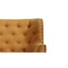 Brogen Fabric Accent Chair in Yellow Colour