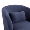 CITIUM Fabric Accent Chair in Blue Colour