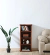 Ackley Sheesham Wood Book Shelf In Provincial Teak Finish