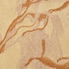 Presto Gold Abstract Hand Tufted Wool Carpet 4X6 Feet