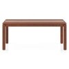Atlas Crest Solid Wood 6 Seater Dining Table In Honey Finish