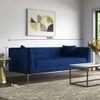 Alpha Fabric Sofa - Navy Blue