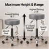 Zen Solid Wood Bar Stool (Olive Leatherette Colour)