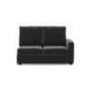 Apollo Compact Sofa (Colour : Pebble Grey, Cushion : Soft, Back Type : High Back, Seating Capacity : Left Aligned 2 Seater + Left Aligned Chaise + Ottoman)