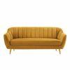 Neo Fabric Sofa - Yellow
