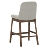 Scandinavian Arden Counter Chair Brown Cocoa Finish
