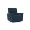 Bernice One Seater Recliner in Capri Blue Colour