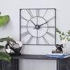Black square Wall clock