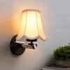 Devansh Metal Electric Wall Light in Gold Colour with Multicolor Shade Count of 1 Light