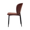Nimbus Fabric Dining Chair in Maroon Colour
