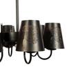 Devansh Solid Wood Electric Wall Light in Multi Colour with Multi Shade Count of 1 Light