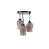 Zachariah Multicolour Glass Cluster Hanging Light