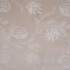 Beige Floral Cotton 400 Tc Flat Single Bed Size Bedsheet With 2 Pillow Covers