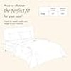 Stoa Paris Satin Comforter King Size with 2 Pillow Covers, 300TC Comforter Set Covers, Twilight Rhapsody