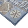 Saraswati Global Little Wool Viscose Hand Tufted Carpet in Pigeon 5X8 ft