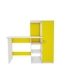 Marvel Study Table In Frosty White And Yellow