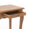 Taahira Study Table -Finish - Natural Teak