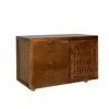 D'Dass Copper Sheesham and Mdf  Wall Hanging Wooden Temple For Pooja