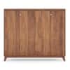Webster 48 Pair Shoe Rack in Sheesham Finish