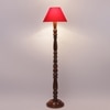 Devansh Wooden Floor Lamp