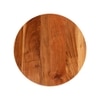 Metalsmith Solid Wood Side Table in Natural Finish